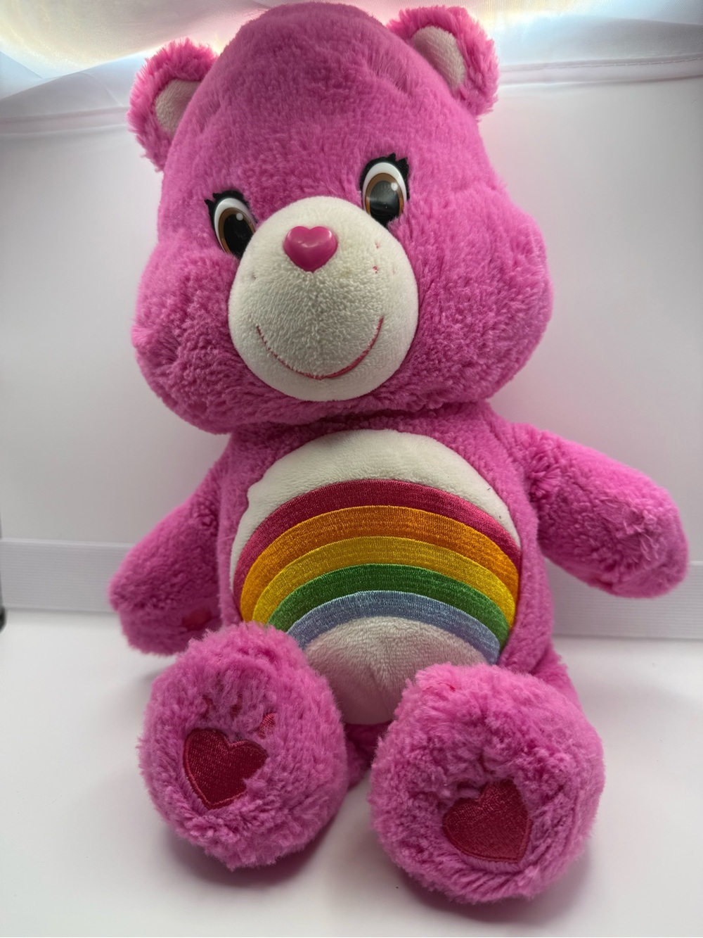 Care Bear Rainbow Vintage Y2K pink